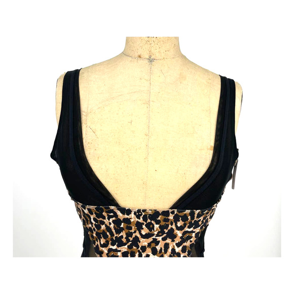 Simply Control Leopard Shapewear Lingerie Top Xtra Large NWT - Picture 5 of 8